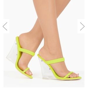 Lena Double Strap Wedges - Atlanta Shoe Studio